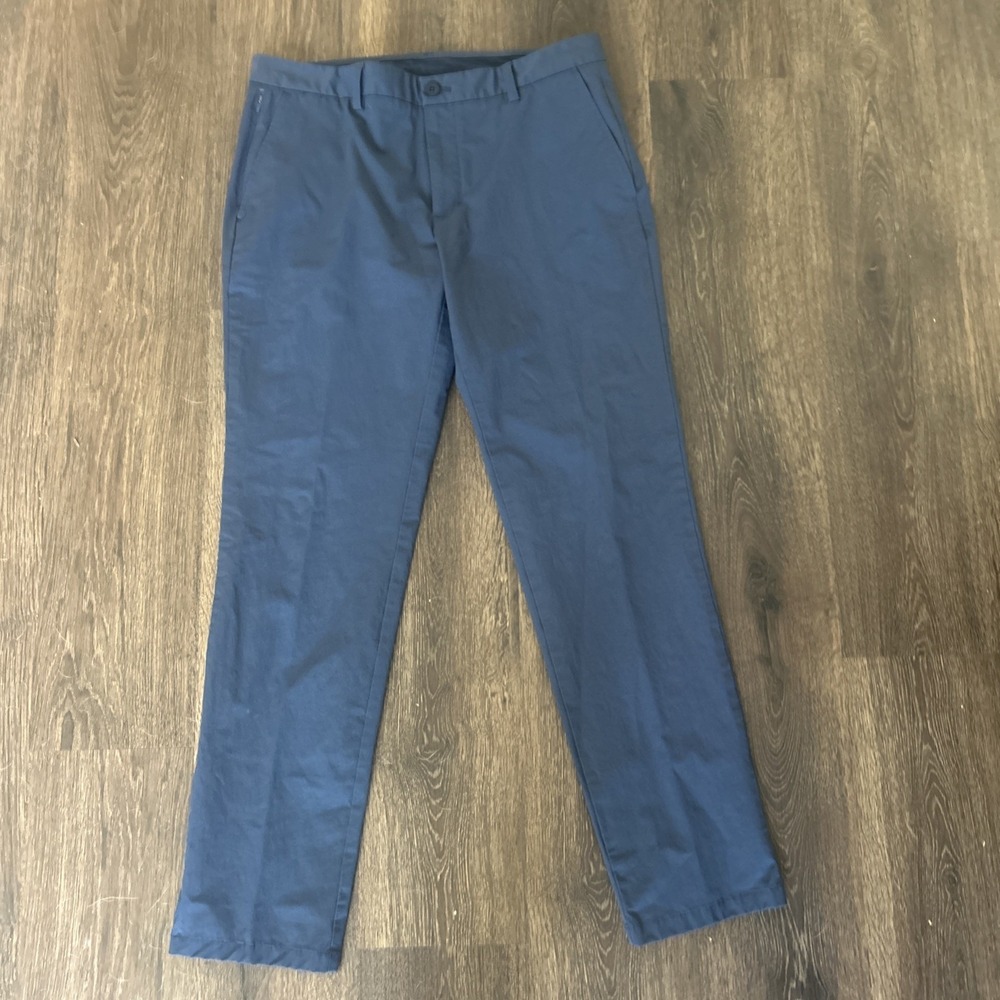Vineyard Vines Pants On The Go OTG Performance Golf Trouser Stretch 34x32 Navy